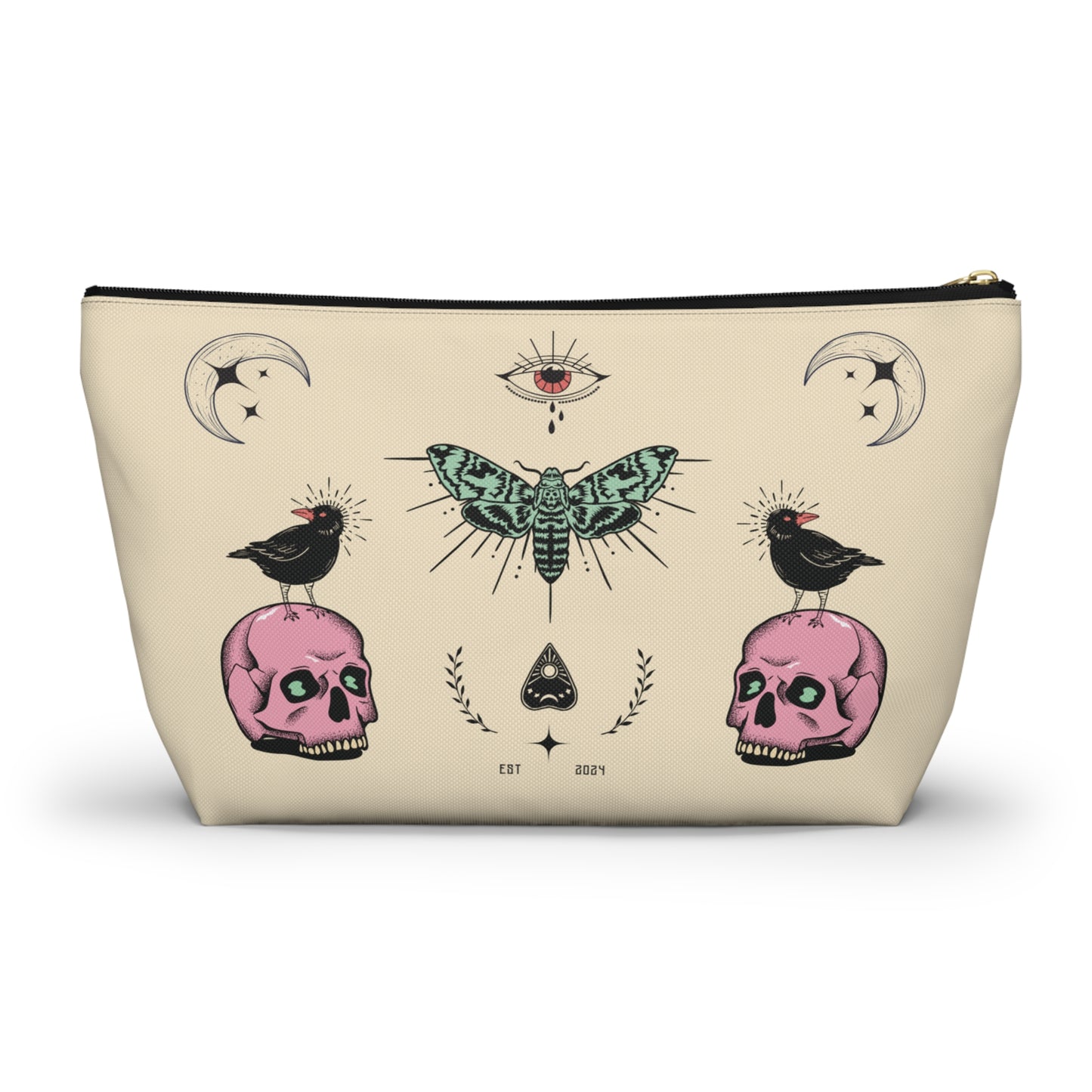 T-bottom Pouch | SKULLS