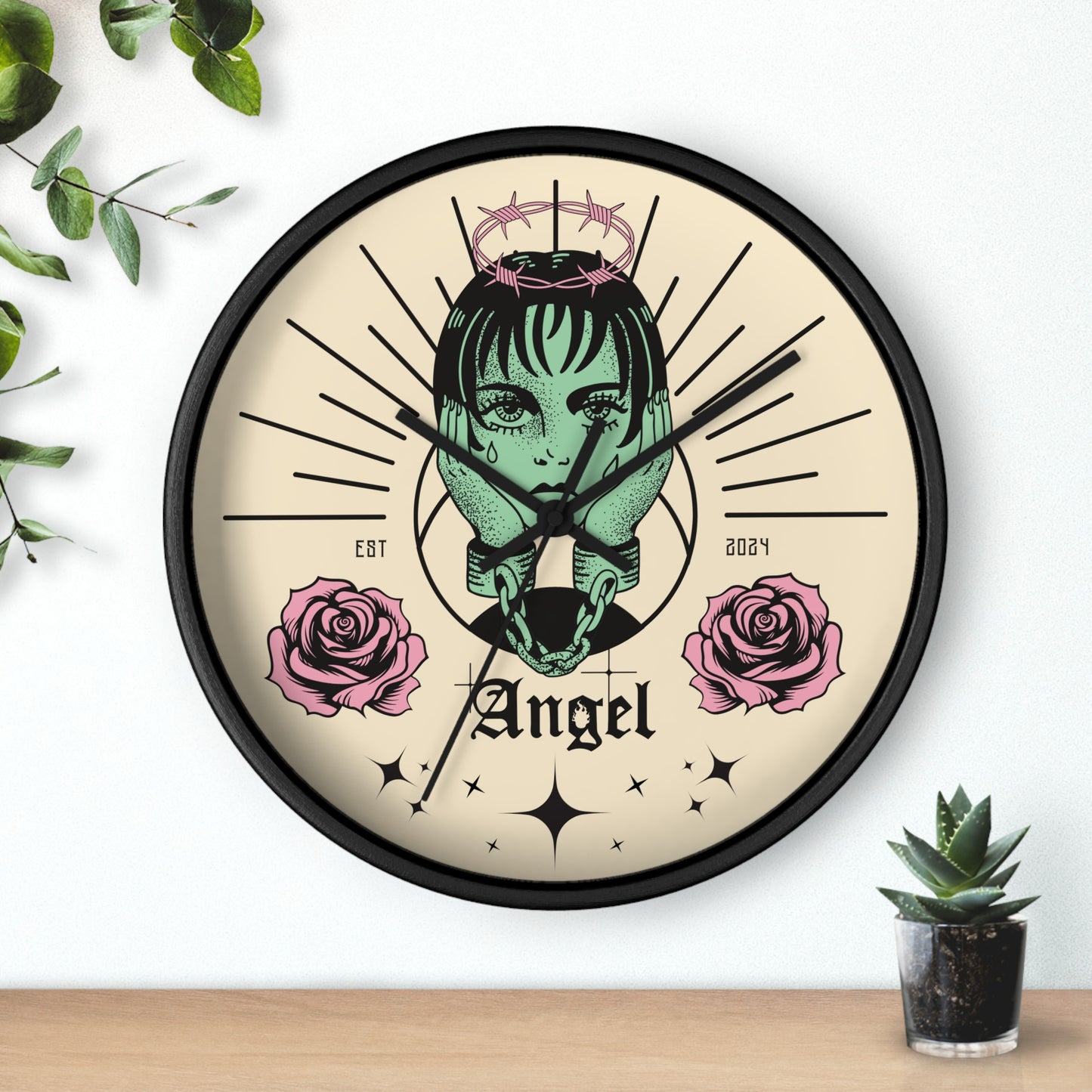 Wall Clock | ANGEL BLACK