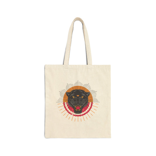 Cotton Canvas Tote Bag | TIGER EYE