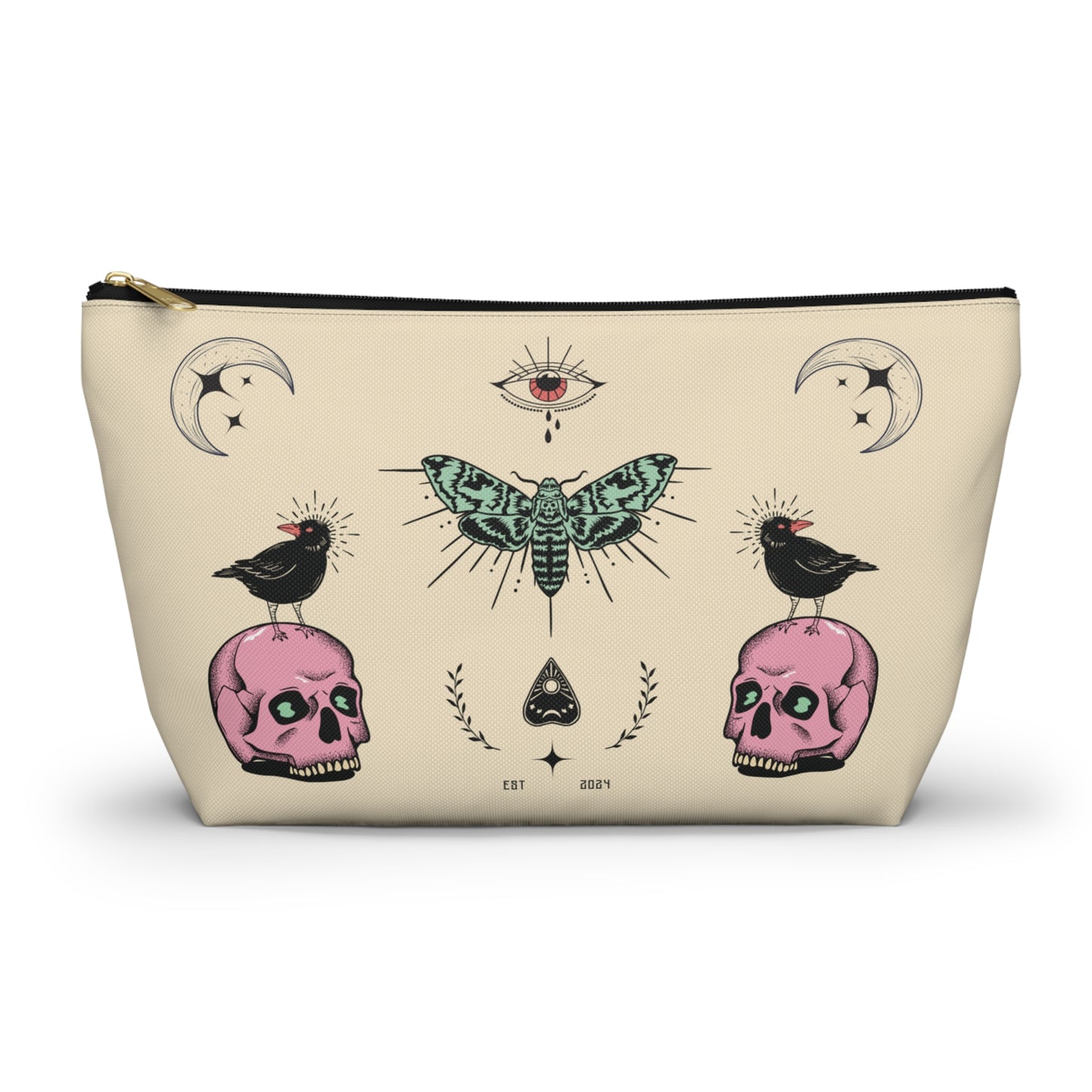 T-bottom Pouch | SKULLS